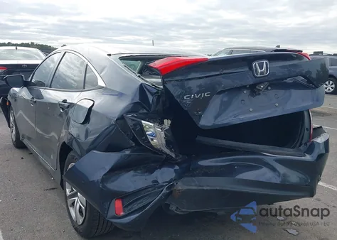 2018 Honda Civic Lx z USA, uszkodzony, nr VIN 2HGFC2F57JH526379